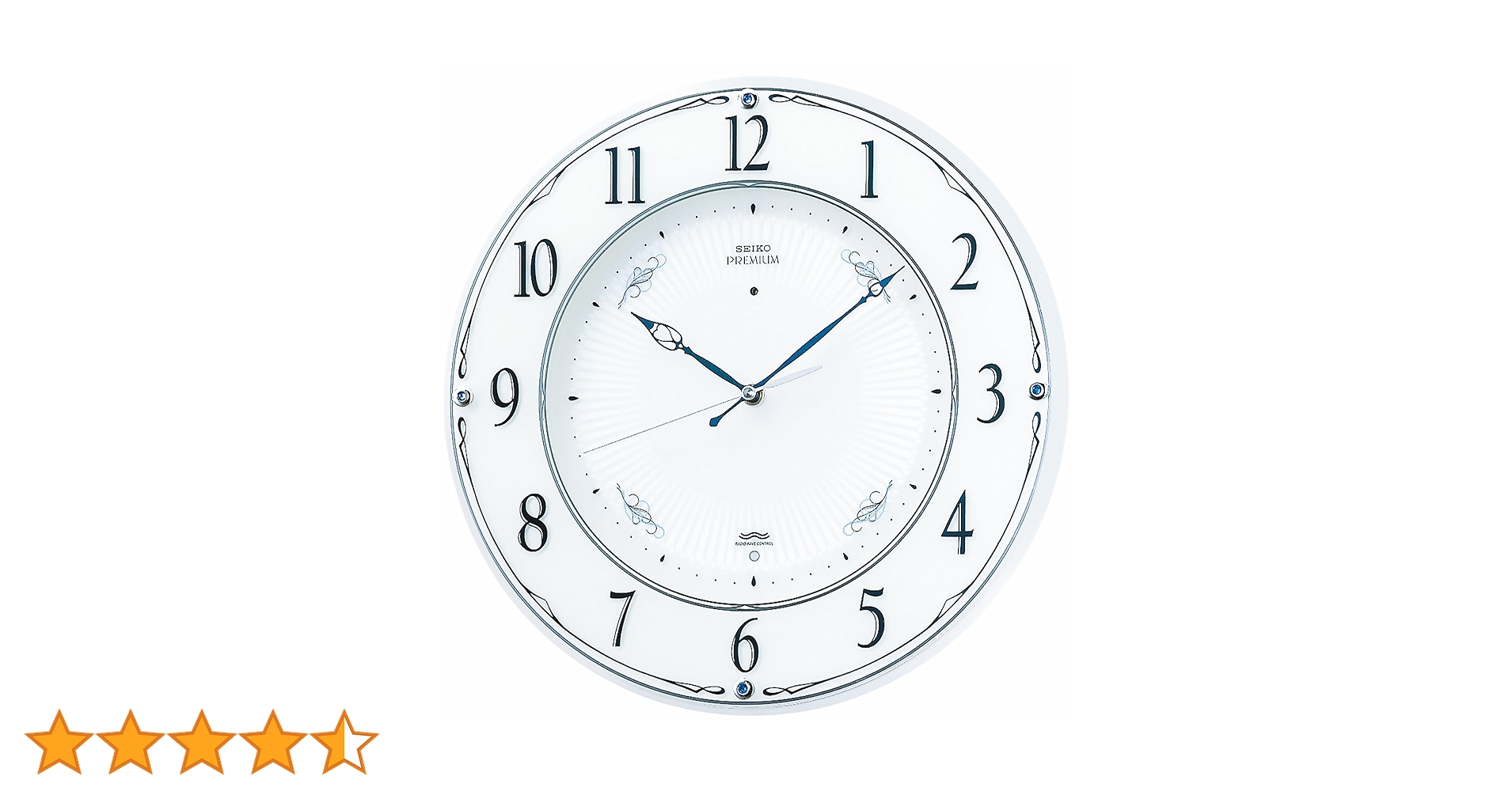 セイコー 掛け時計 電波 アナログ LS230W 白パール 静音 SEIKO Amazon.co.jp: セイコークロック(Seiko Clock) 掛け時計 電波